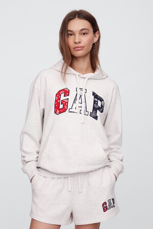 Relaxed Gap Logo Hoodie