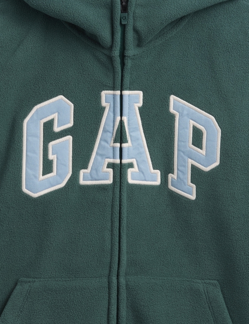 Kids VintageSoft Logo Zip Hoodie