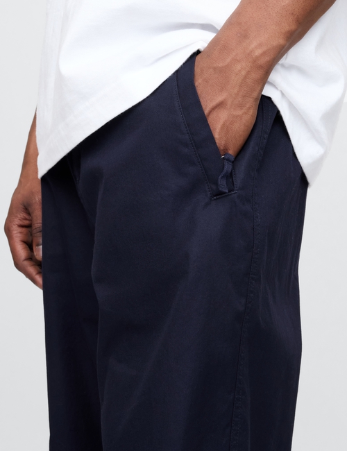 Twill Parachute Baggy Pants