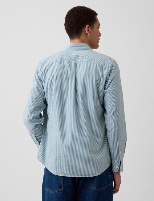 V-LS STANDARD STRETCH POPLIN
