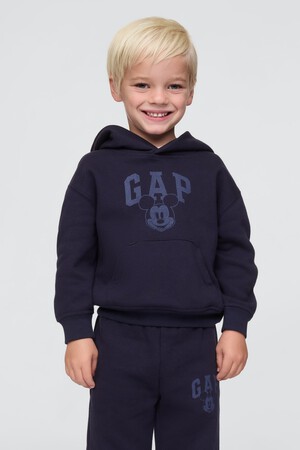 Gap × Disney Baby Vintage Soft Mickey Mouse Logo Hoodie