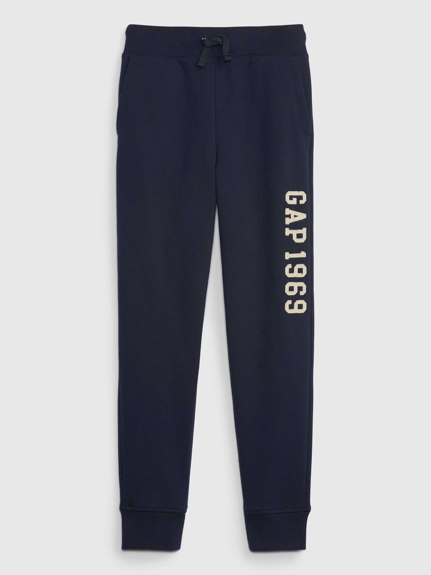 Shop Kids French Terry Gap Logo Joggers for Boys GAP UAE