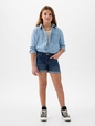 Kids Midi Denim Short