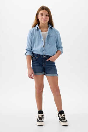 Kids Midi Denim Short