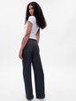 High Rise Stride Wide-Leg Jeans