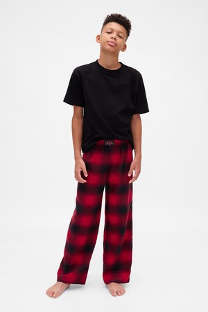 Stranger Things Kids Recycled Flannel PJ Pants