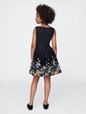 Kids Linen-Cotton Floral Dress