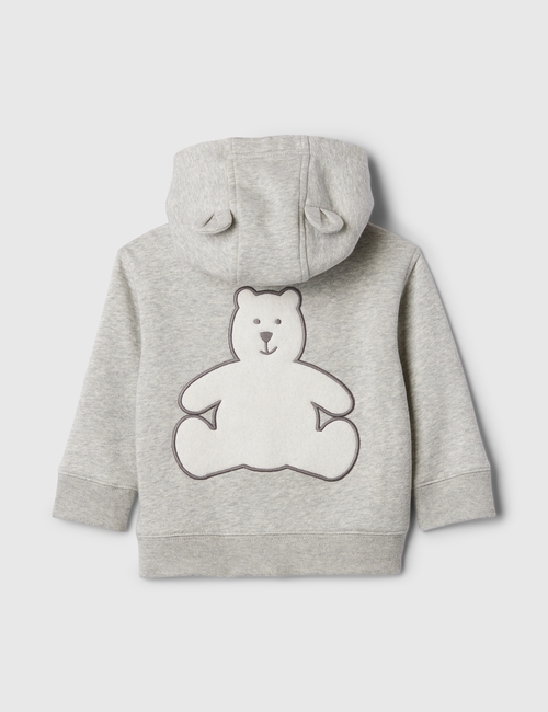 Baby Vintage Soft Logo Zip Hoodie