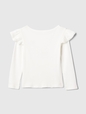 babyGap Ribbed Ruffle Top