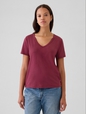 Organic Cotton Vintage V-Neck T-Shirt