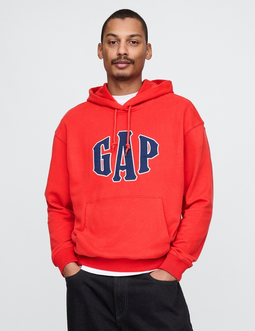 Vintage Soft Oversized Logo Hoodie