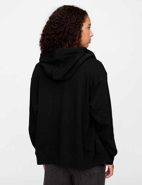 Relaxed Gap Logo Zip Hoodie