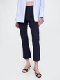 High Rise Ponte Crop Kick Pants
