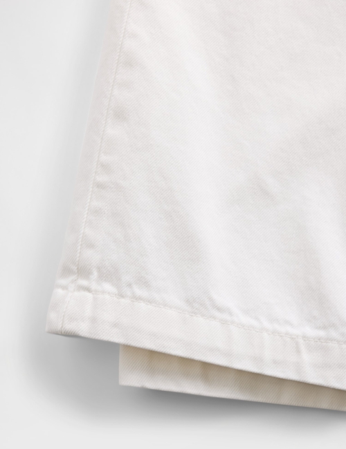 STRAIGHT FIT WHITE TROUSER