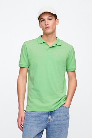 Gap Logo Pique Polo Shirt