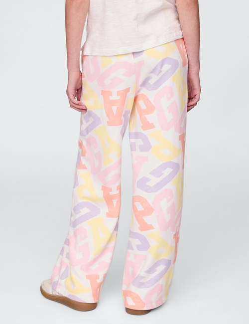 Kids Relaxed Wide Leg Sweatpants