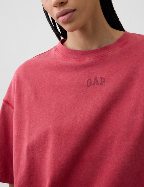 Organic Cotton VintageSoft Athletic Logo Tunic T-Shirt