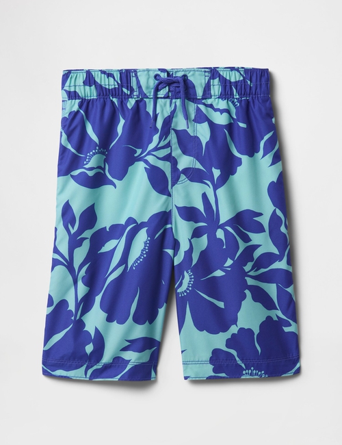 Kids 8" Recycled Swim Trunks