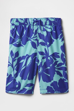 Kids 8" Recycled Swim Trunks
