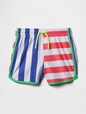 Baby & Toddler Recycled Dolphin Hem Swim Trunks