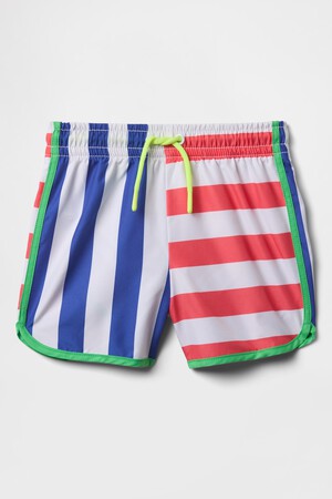 Baby & Toddler Recycled Dolphin Hem Swim Trunks