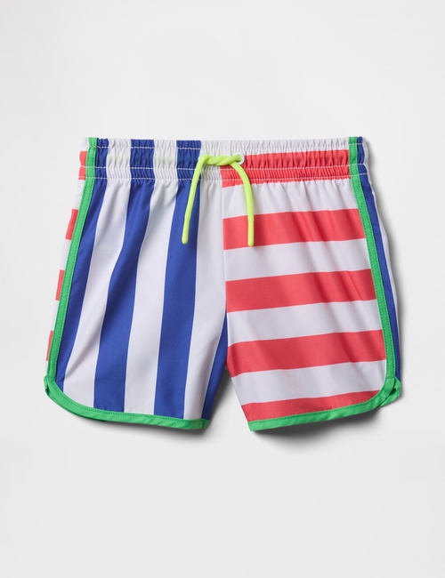 Baby & Toddler Recycled Dolphin Hem Swim Trunks