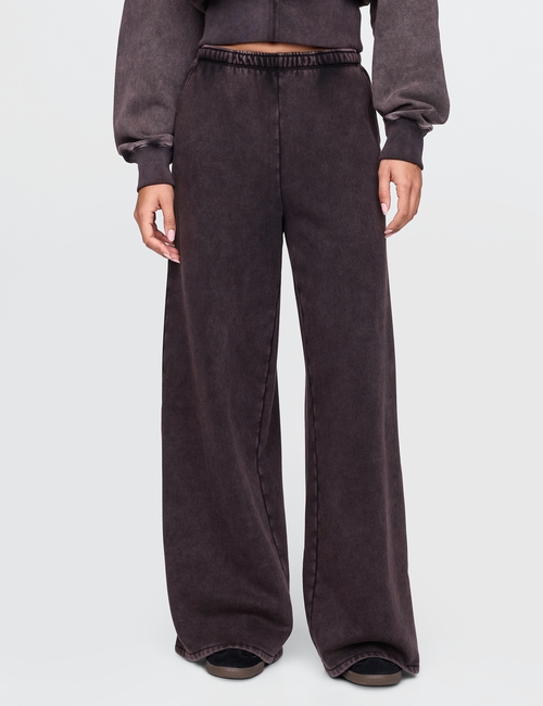 VintageSoft Baggy Wide-Leg Sweatpants
