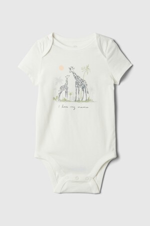 Baby First Favorites Organic Cotton Graphic Bodysuit