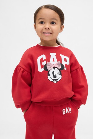 Gap × Disney Baby & Toddler VintageSoft Logo Bubble Sweatshirt