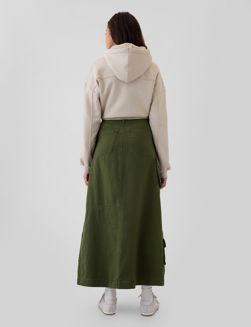 Cargo Maxi Skirt