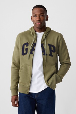 Gap Logo Zip Hoodie