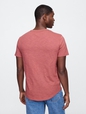 Lived-In Curved Hem Crewneck T-Shirt