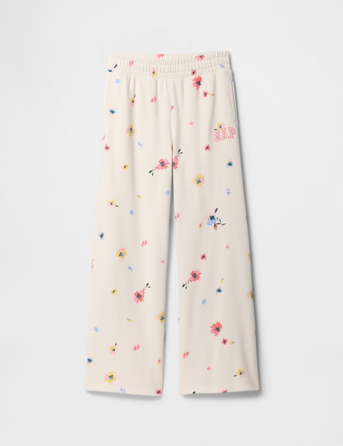 Kids Relaxed Wide Leg Sweatpants
