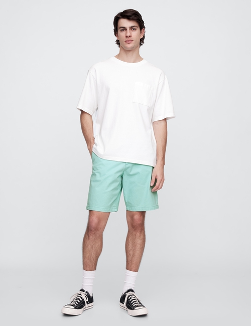 9" Essential Khaki Shorts