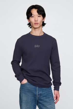 Gap Logo Waffle-Knit T-Shirt