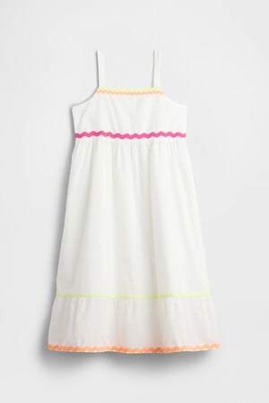 Kids Poplin Midi Dress