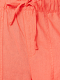 Linen-Blend Wide-Leg Pull-On Pants