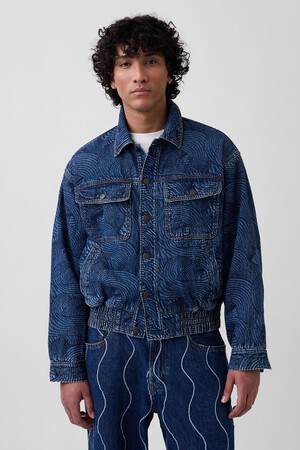 GAP X HFR BAPTISTE BOMBER EMBROIDERED LIMTED EDITI