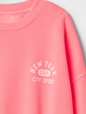 Kids VintageSoft NYC Logo Tunic Sweatshirt