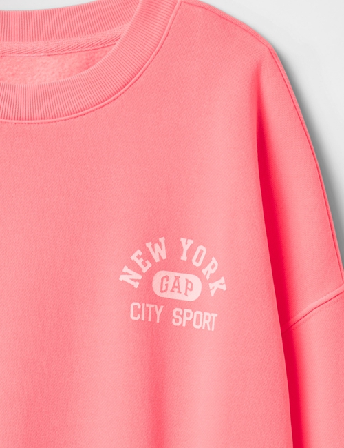 Kids VintageSoft NYC Logo Tunic Sweatshirt