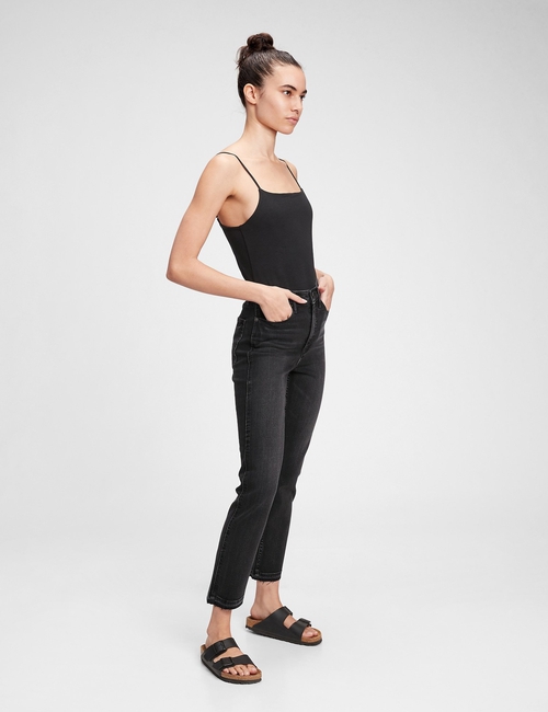 High Rise Vintage Slim Jeans