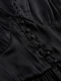 LS EYELET BTTN FRONT FEMME TOP
