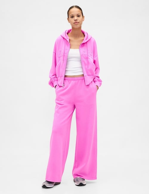 BAGGY WIDE LEG SWEATPANT - LOGO
