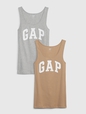 Gap Logo Ribbed Tank Top (2-Pack)