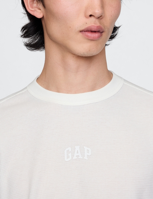 Gap Logo Waffle-Knit T-Shirt