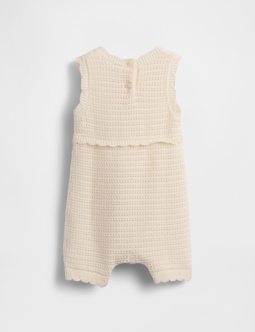 Baby Ice Cream Crochet Shorty One-Piece
