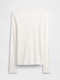 Essential Ribbed Crewneck T-Shirt
