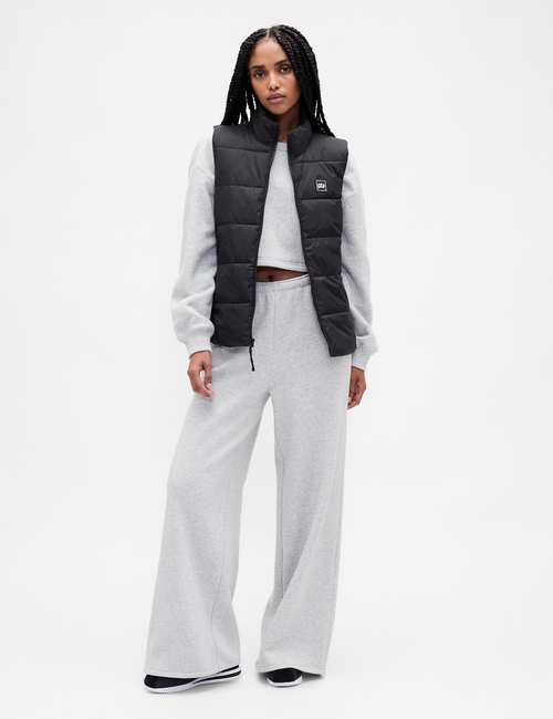 V-FRCH LOGO LW PUFFER VEST