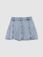 Kids UltraSoft Denim Circle Skirt