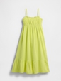Kids Crinkle Gauze Midi Dress